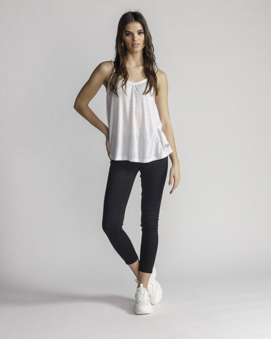 WHITE WOMEN'S TOP 2D24SS4500SL3801
