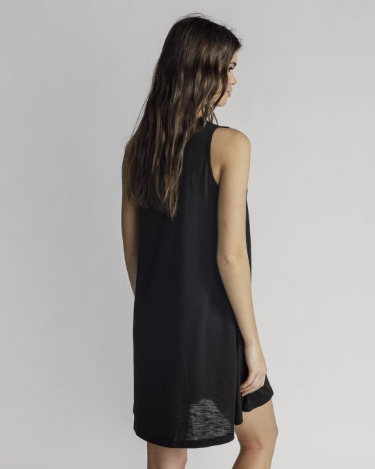 BLACK WOMEN'S DRESS 2D24SS9502DR3801