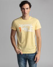 YELLOW MEN'S T-SHIRT