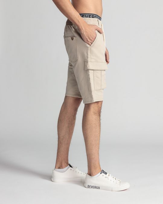KHAKI MEN'S JOGJEAN SHORTS 1D24SS1134MP7106