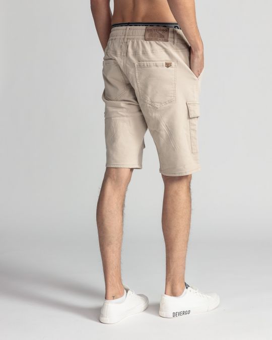 KHAKI MEN'S JOGJEAN SHORTS 1D24SS1134MP7106