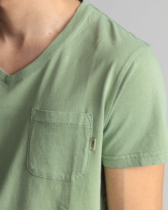 KHAKI MEN'S T-SHIRT 1D24SS4036SS0106