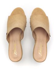 BROWN WOMEN'S HIGH HEELS - LENA