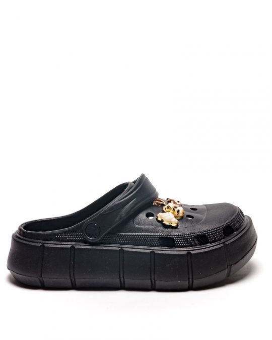 BLACK WOMEN'S SLIDES - MILLIE DE24SS2571EV