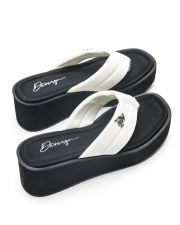 WHITE WOMEN'S SLIDES - NICKY