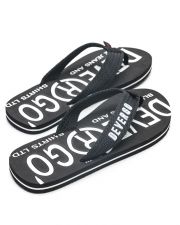 BLACK MEN'S SLIDES - EDMUND