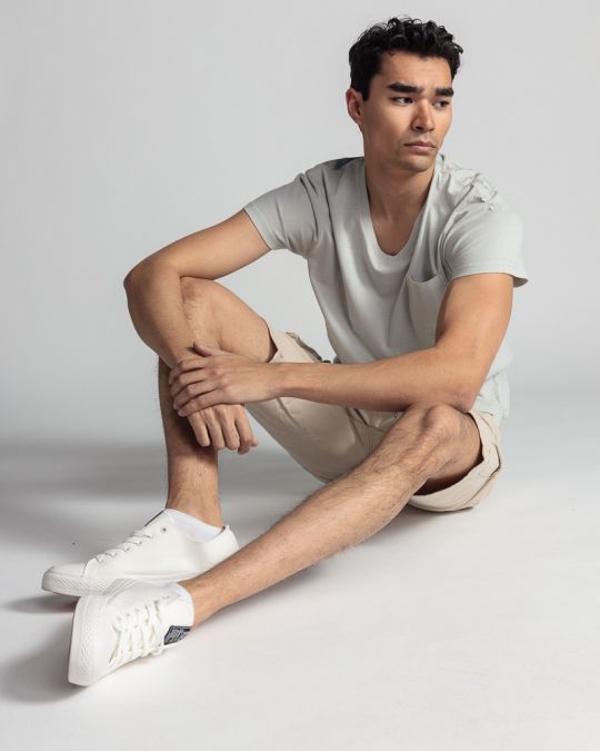 GREY MEN'S T-SHIRT 1D24SS4036SS0106