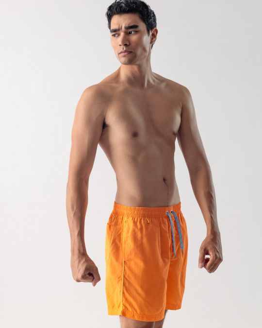 ORANGE MEN'S BEACH SHORTS 1D24SS1056SP6000
