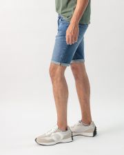INDIGO MEN'S JEANS SHORTS - FRANK SHORTS 24113