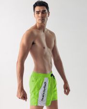 BEIGE MEN'S BEACH SHORTS