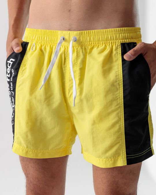 YELLOW MEN'S BEACH SHORTS 1D24SS1052SP6000