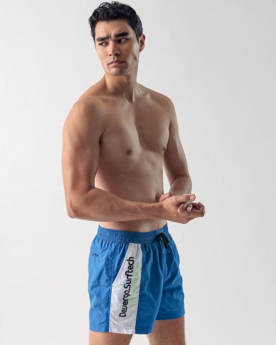 BLUE MEN'S BEACH SHORTS 1D24SS1052SP6000