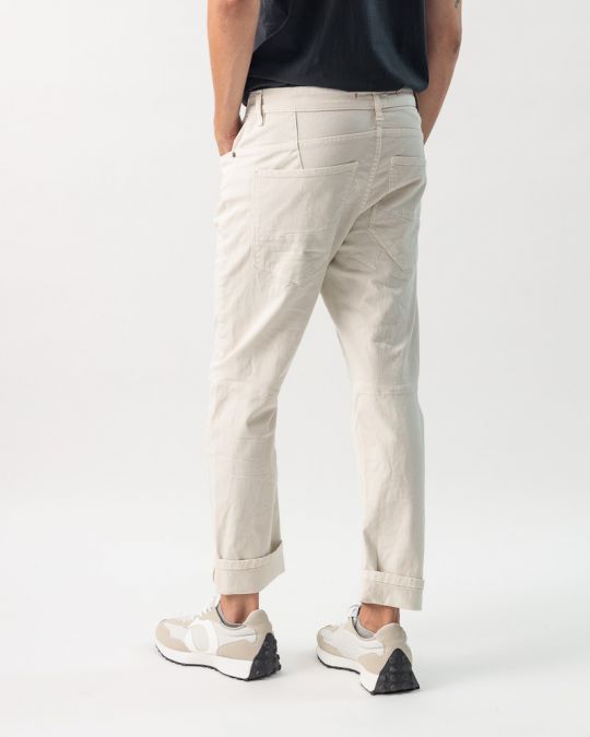 WHITE MEN'S PANTS 1D24SS1001LP1306