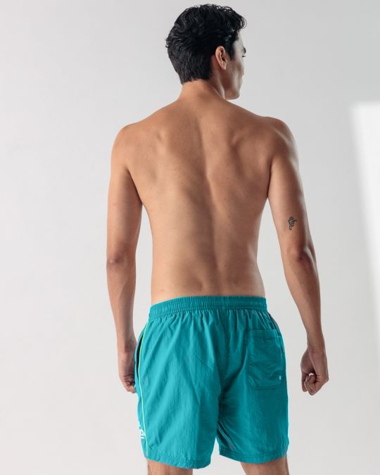 BLUE MEN'S BEACH SHORTS 1D24SS1056SP6000