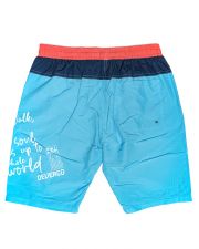 BLUE MEN'S BEACH SHORTS