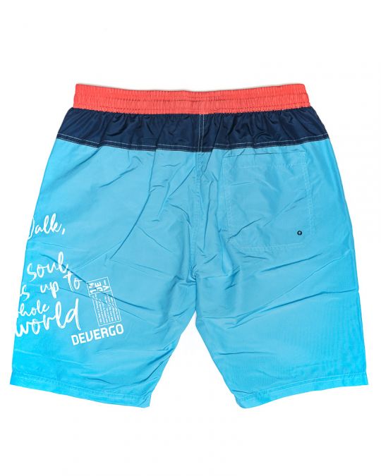 BLUE MEN'S BEACH SHORTS 1D24SS1053MP6000