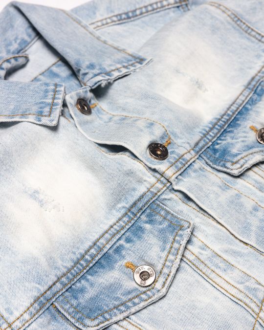 INDIGO MEN'S DENIM JACKET 1J24SS7050KA3570SD