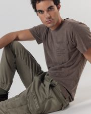 KHAKI MEN'S JOGJEANS PANTS