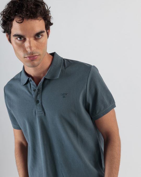GREY MEN'S POLO SHIRT 1D24FW4045SS2406