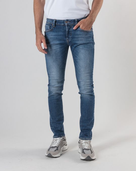 INDIGO MEN'S JEANS - NEW SLIM 24500 1J24FW0010LP3464ST