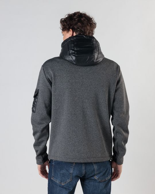 GREY MEN'S TRANSITIONAL JACKET 1D24FW7016KA1201