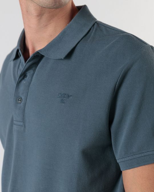 GREY MEN'S POLO SHIRT 1D24FW4045SS2406