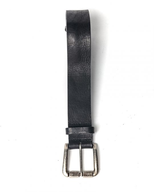 BLACK MEN'S LEATHER BELT 1D24FW8093BL2100