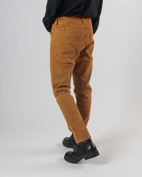 YELLOW MEN'S PANTS 1D24FW1001LP6106