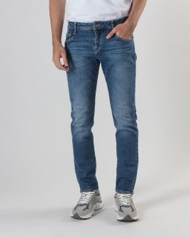 INDIGO MEN'S JEANS - FRANK 24712 1J24FW0003LP7664ST