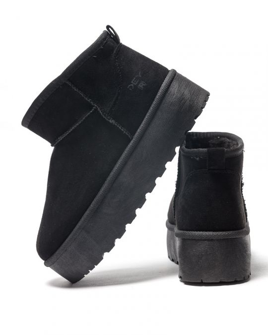 BLACK WOMEN'S BOOTS - LIL DE24FW1505PU
