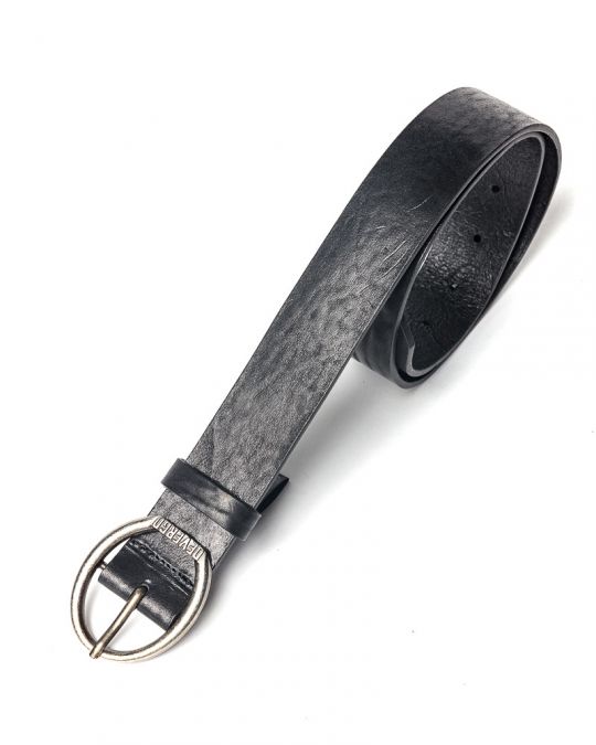 BLACK WOMEN'S LEATHER BELT 2D24FW8581BL2100