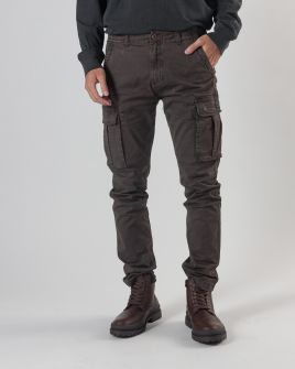 GREY MEN'S PANTS 1D24FW1002LP6106