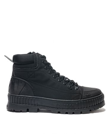 BLACK MEN'S BOOTS - BERLIN CUP DE24FW1070CU