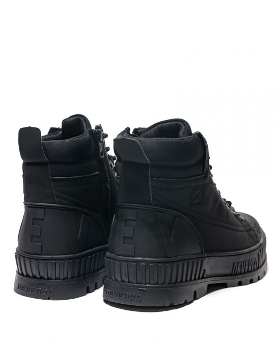 BLACK MEN'S BOOTS - BERLIN CUP DE24FW1070CU