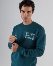 BLUE MEN'S SWEATSHIRT