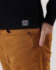 BLACK MEN'S KNITTED SWEATER