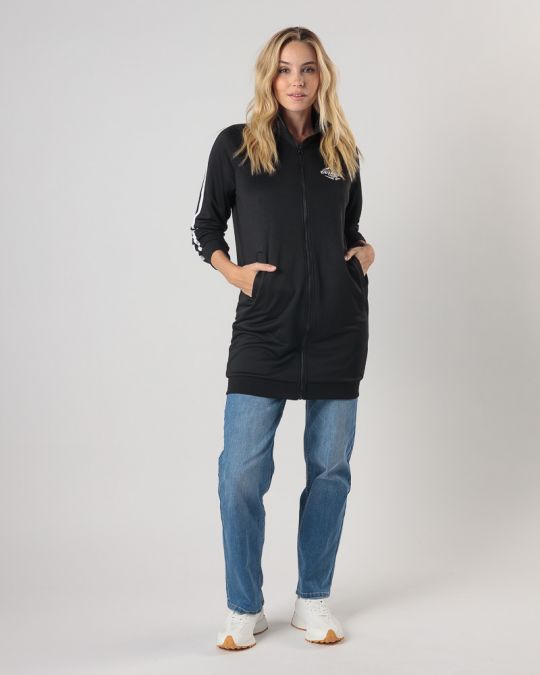 BLACK WOMEN'S ZIP-UP CARDIGAN 2D24FW4580KA0701
