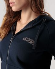 BLUE WOMEN'S HOODIE