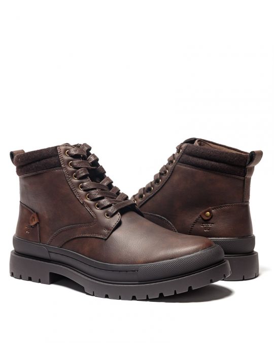 BROWN MEN'S BOOTS - PERRY DE24FW6050PU
