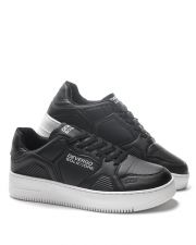 BLACK MEN'S SNEAKERS - HARVE