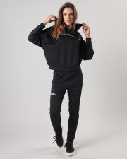 BLACK WOMEN'S HOODIE