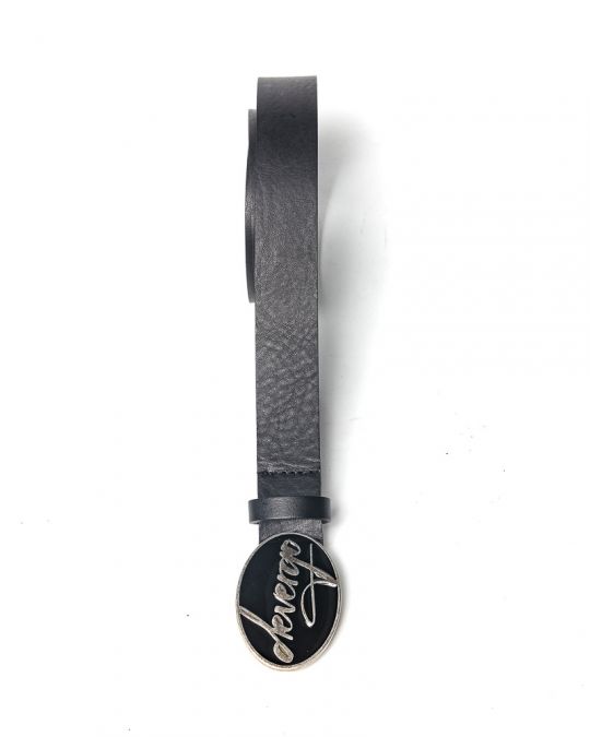 BLACK WOMEN'S LEATHER BELT 2D24FW8580BL2100