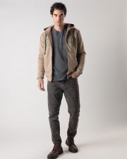GREY MEN'S TRANSITIONAL JACKET