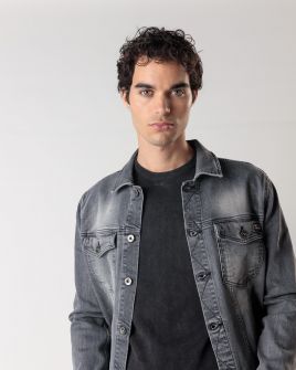 INDIGO MEN'S DENIM JACKET 1J24FW7051KA3550SD