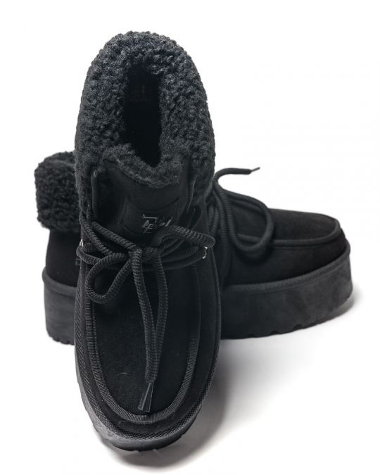 BLACK WOMEN'S BOOTS - IZZY DE24FW1504PU