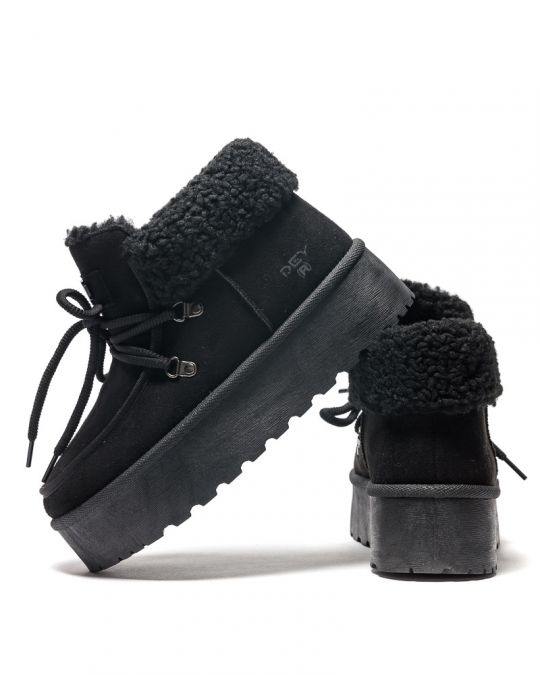 BLACK WOMEN'S BOOTS - IZZY DE24FW1504PU
