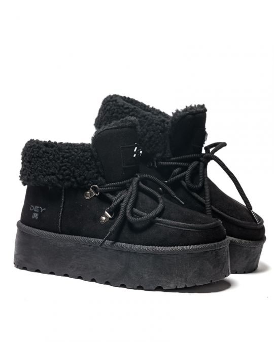 BLACK WOMEN'S BOOTS - IZZY DE24FW1504PU