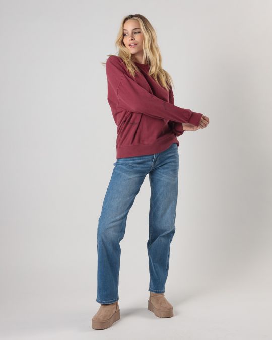 BORDEAUX WOMEN'S SWEATSHIRT 2D24FW4587LS0706