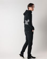 BLACK MEN'S HOODIE