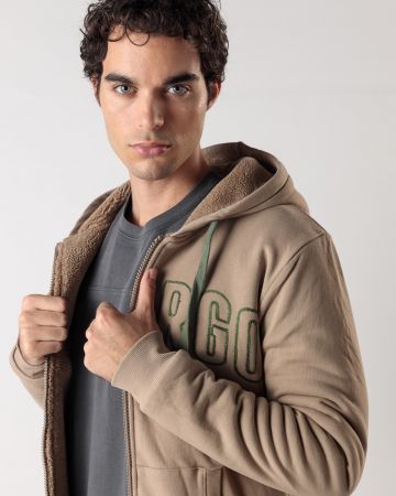 GREY MEN'S TRANSITIONAL JACKET 1D24FW7010KA0704